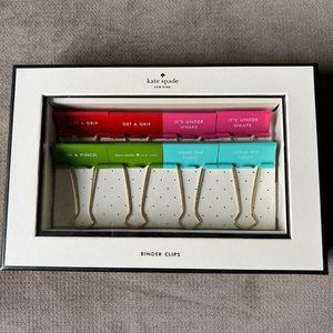Kate Spade New York Brand-New Binder Clips